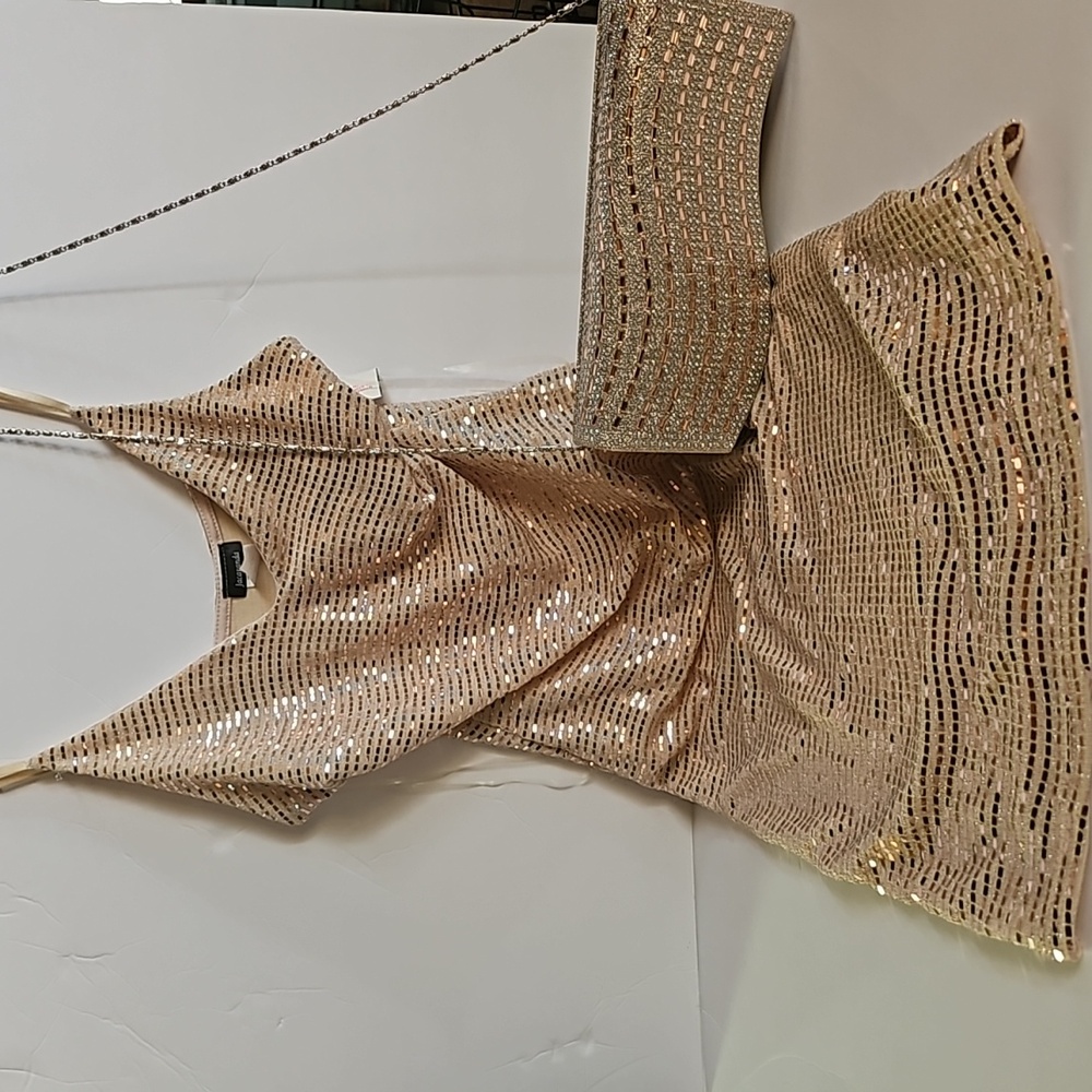 Jacaranda Dress (S) w/  Crossbody Bonus